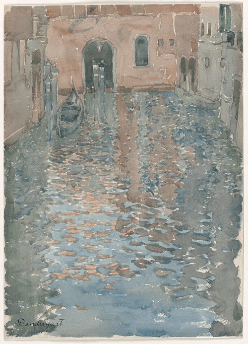 Venetian Canals 1898 — Maurice Prendergast art prints