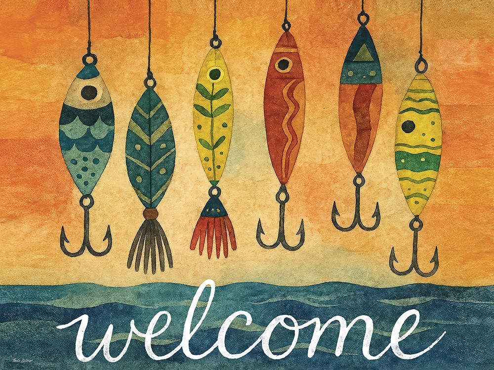 Welcome Fishing Lures, father's day art gifts canada