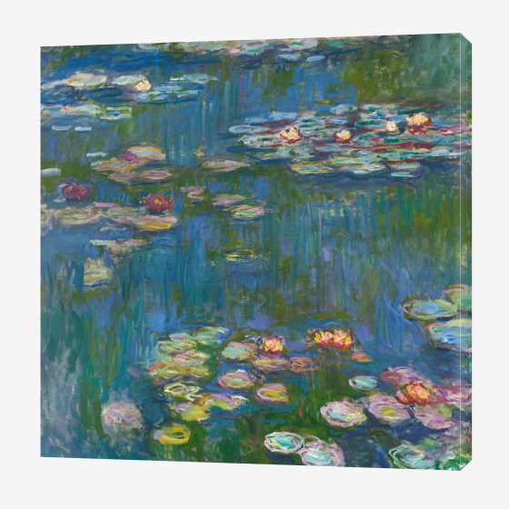 Impression sur toile dont l'image s'enroule sur les c&ocirc;t&eacute;s