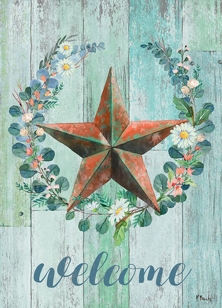 Abloom Barnstar Vertical art print by Paul Brent for $57.95 CAD