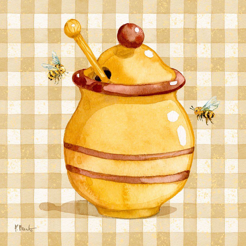 Honey Pot I - Speckled art print by Paul Brent for $57.95 CAD