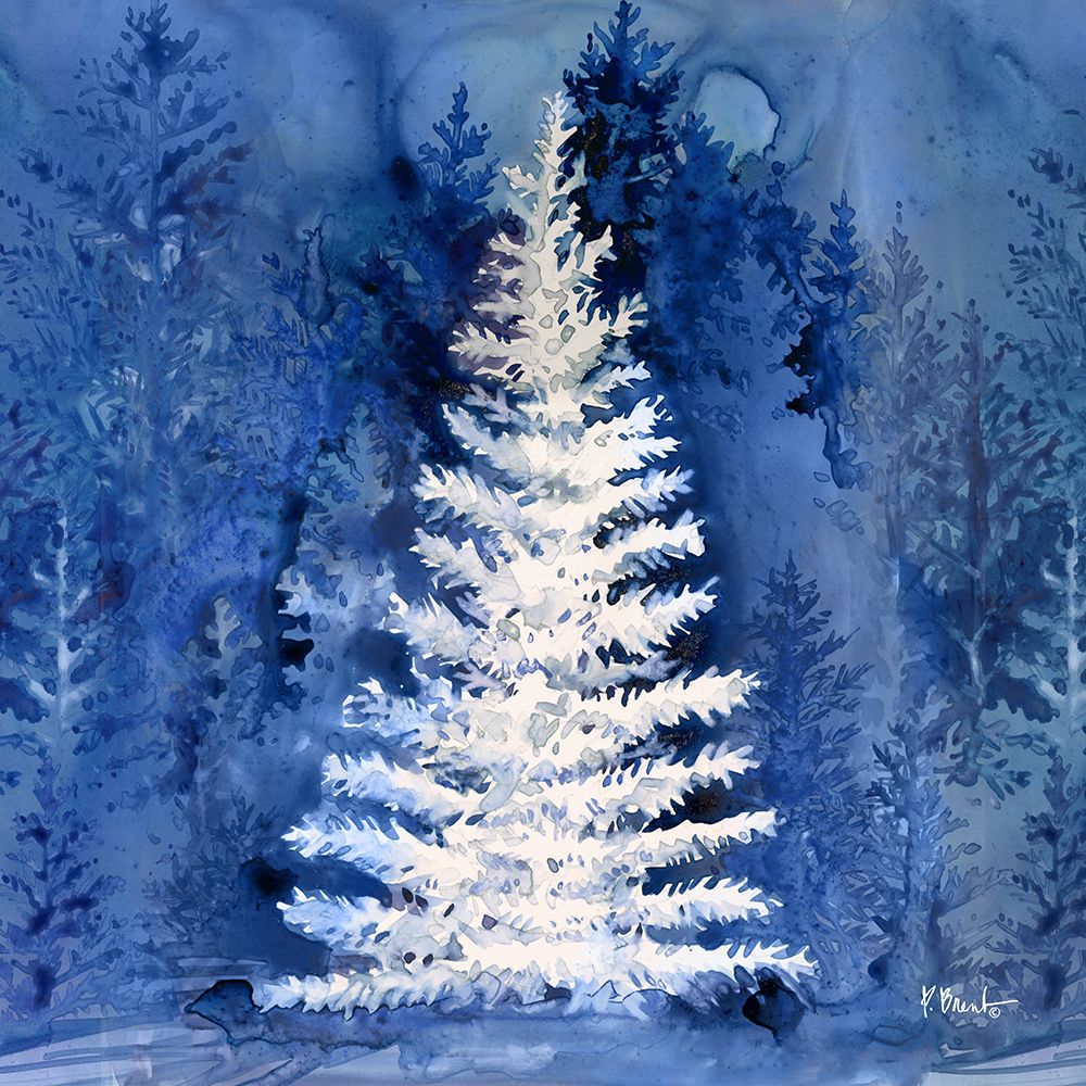 Frosted Forest I art print by Paul Brent for $57.95 CAD