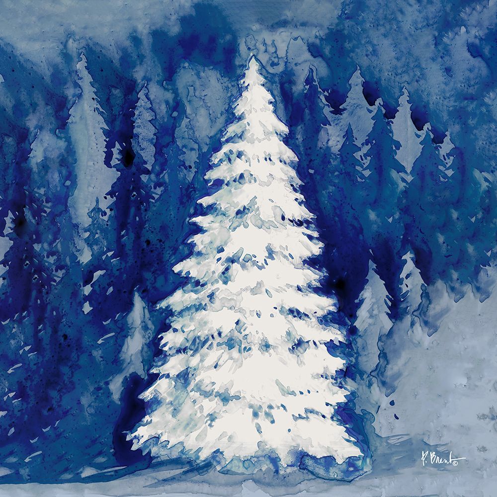 Frosted Forest II art print by Paul Brent for $57.95 CAD