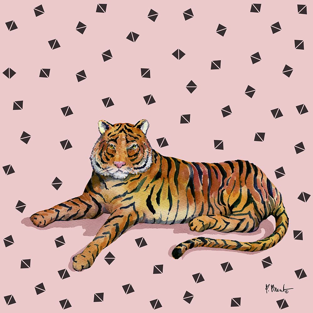 Serengeti Tiger I art print by Paul Brent for $57.95 CAD