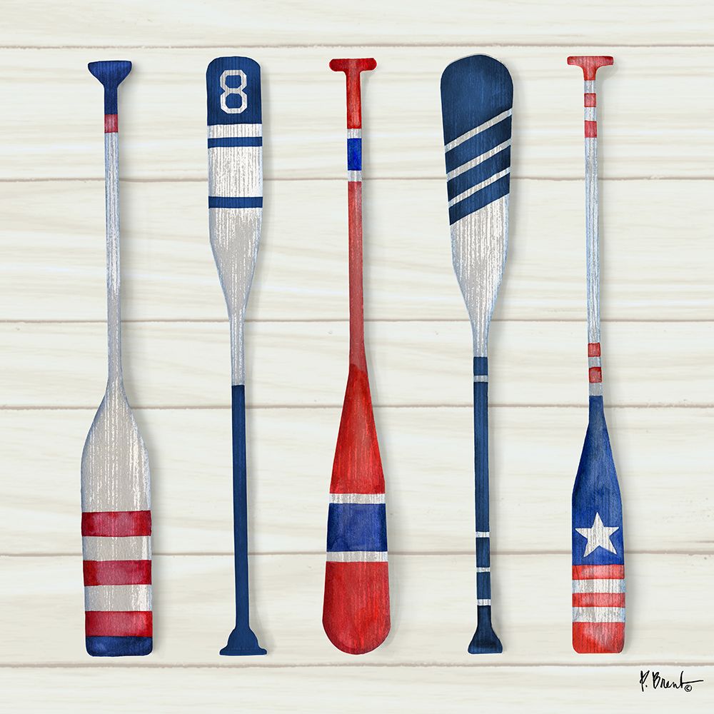 Port Oars I art print by Paul Brent for $57.95 CAD