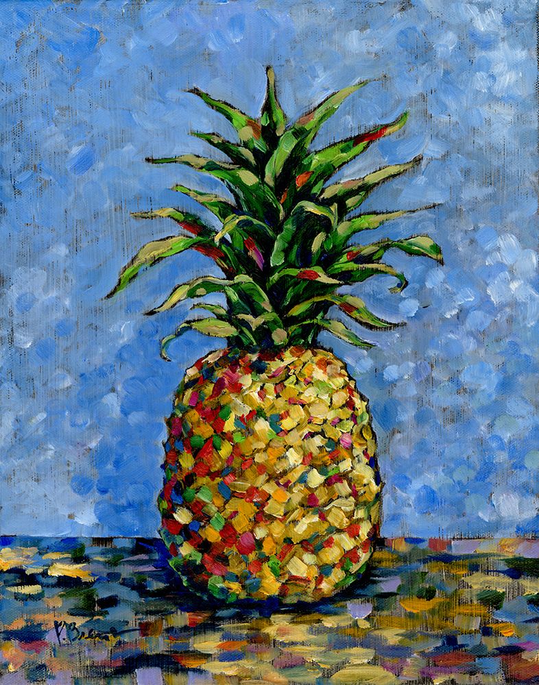 Impressions of Pineapples I art print by Paul Brent for $57.95 CAD