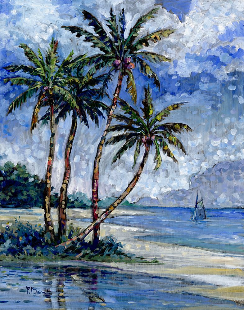 Impressions of Palms I art print by Paul Brent for $57.95 CAD