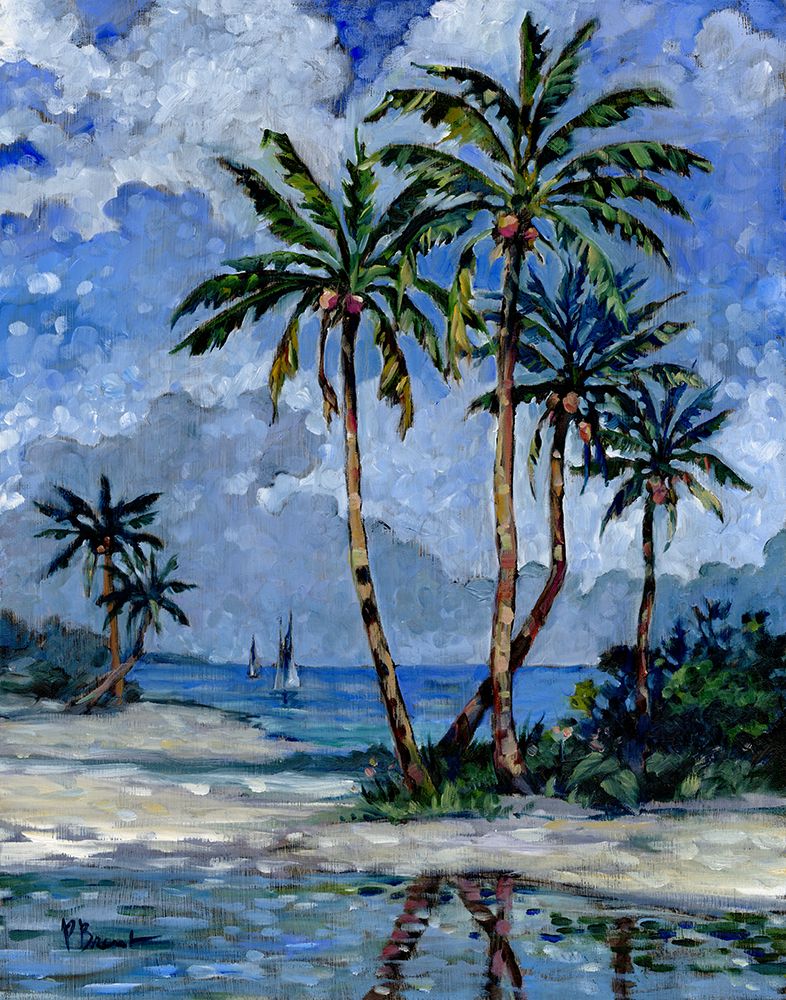 Impressions of Palms II art print by Paul Brent for $57.95 CAD