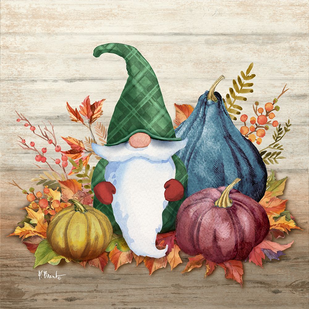Autumn Gnome II art print by Paul Brent for $57.95 CAD