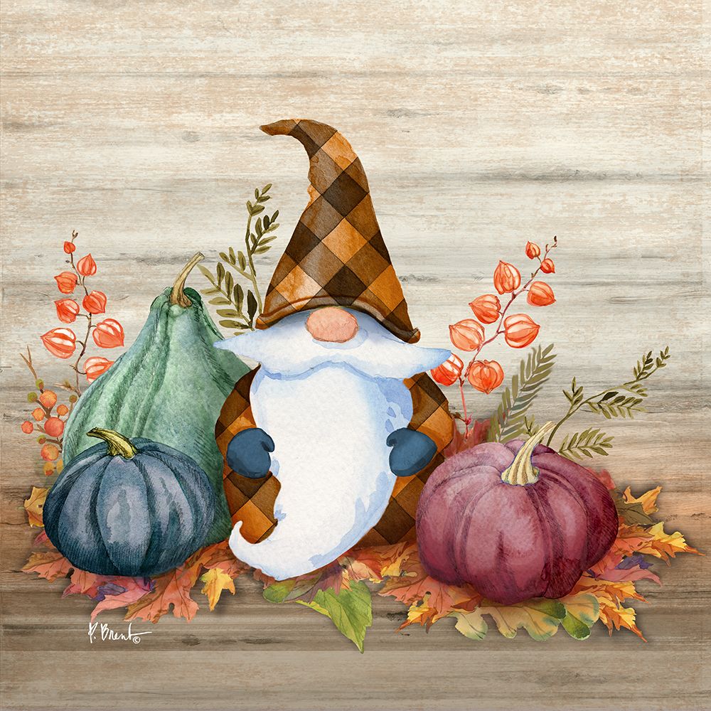 Autumn Gnome III art print by Paul Brent for $57.95 CAD