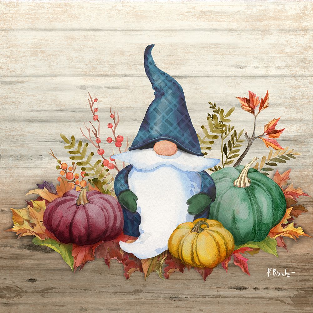 Autumn Gnome IV art print by Paul Brent for $57.95 CAD