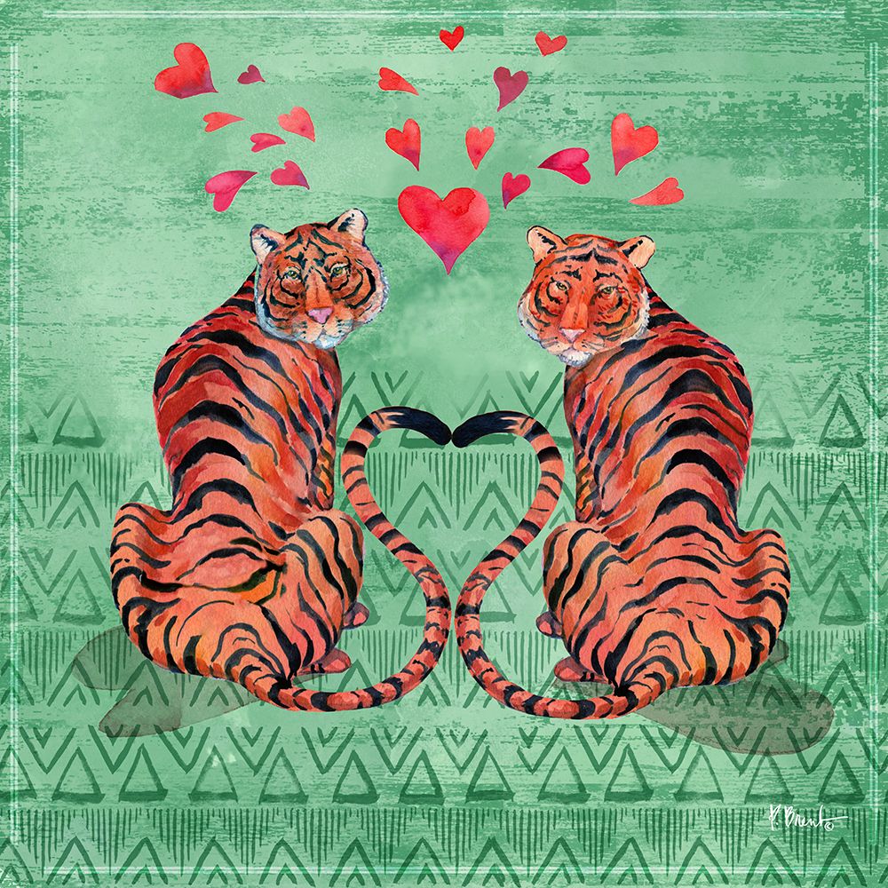 Love Cats I art print by Paul Brent for $57.95 CAD