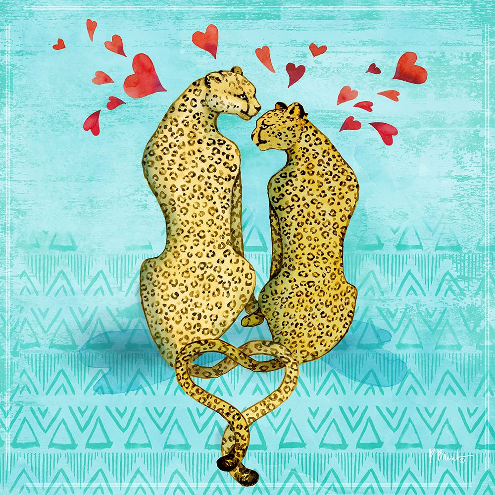 Love Cats II art print by Paul Brent for $57.95 CAD