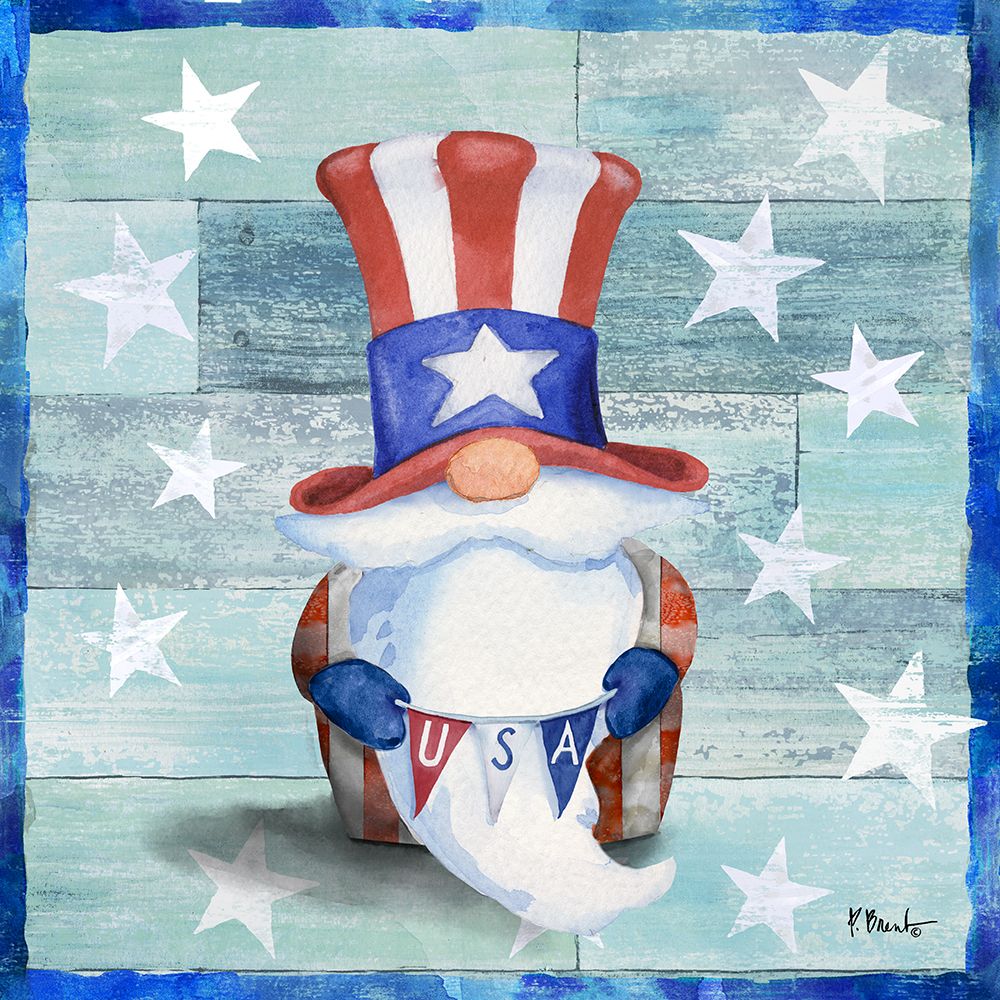 Freedom Gnome II art print by Paul Brent for $57.95 CAD