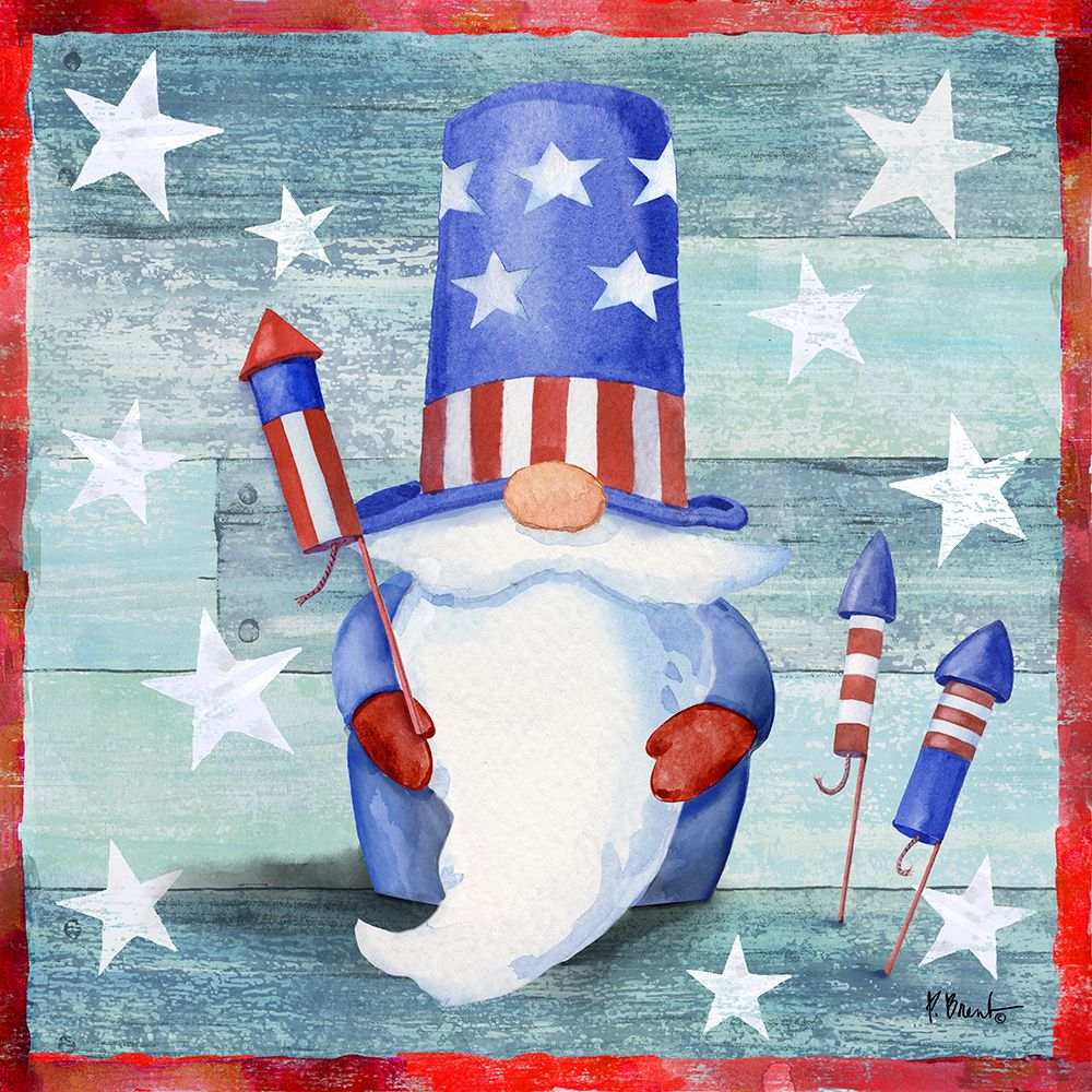 Freedom Gnome IV art print by Paul Brent for $57.95 CAD