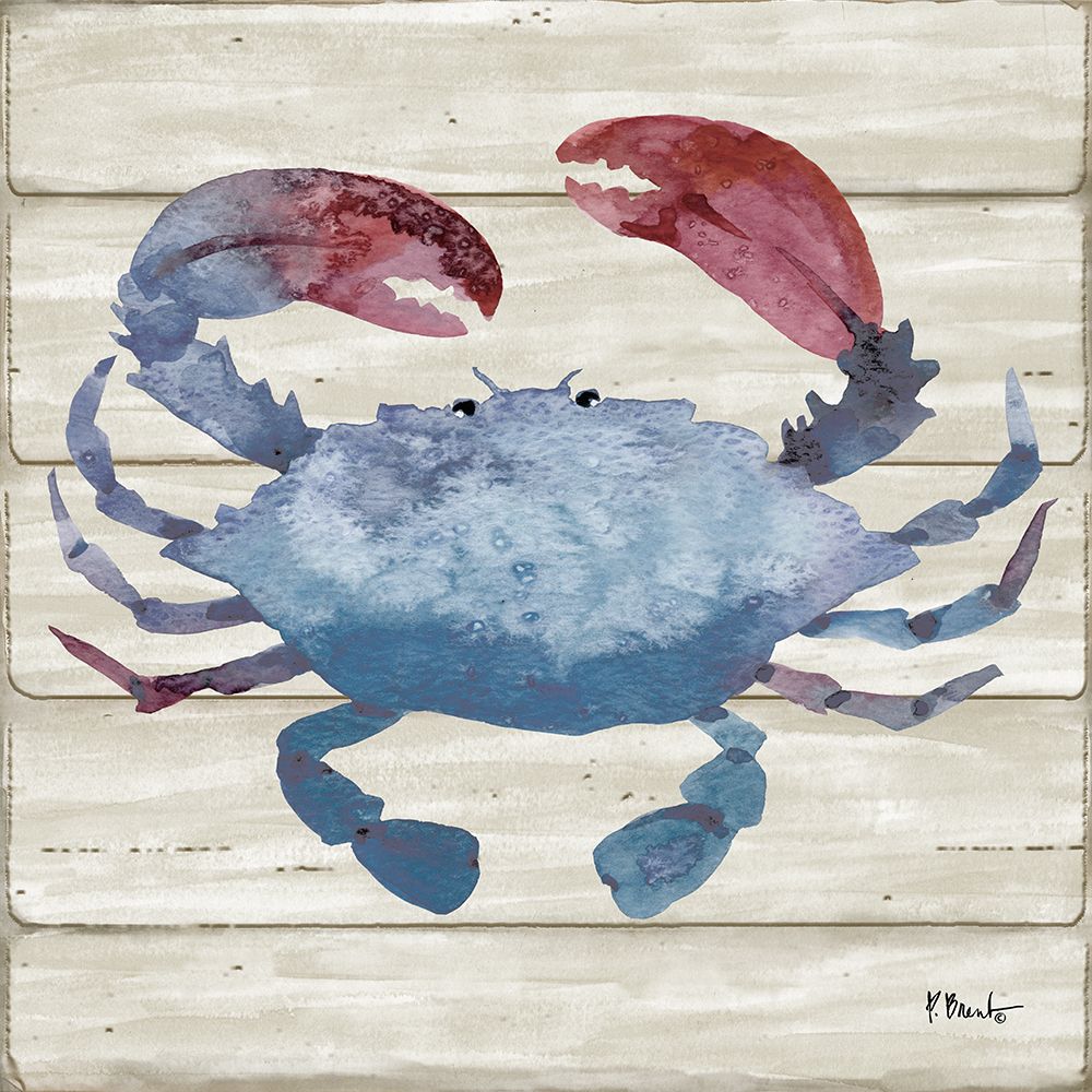 Crab Deck I art print by Paul Brent for $57.95 CAD