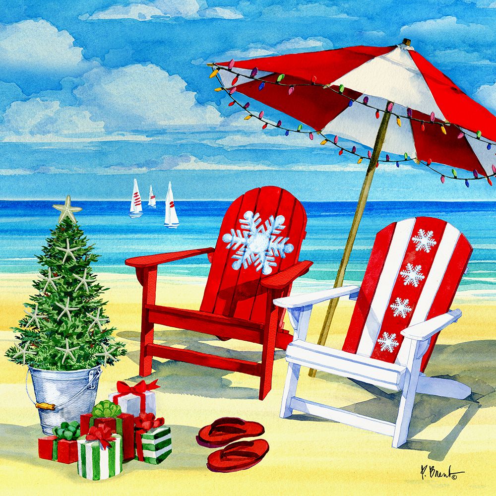 Snowflake Beach art print by Paul Brent for $57.95 CAD