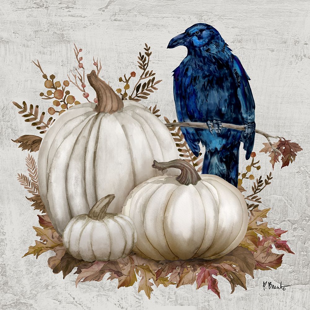 Fall Crow II art print by Paul Brent for $57.95 CAD