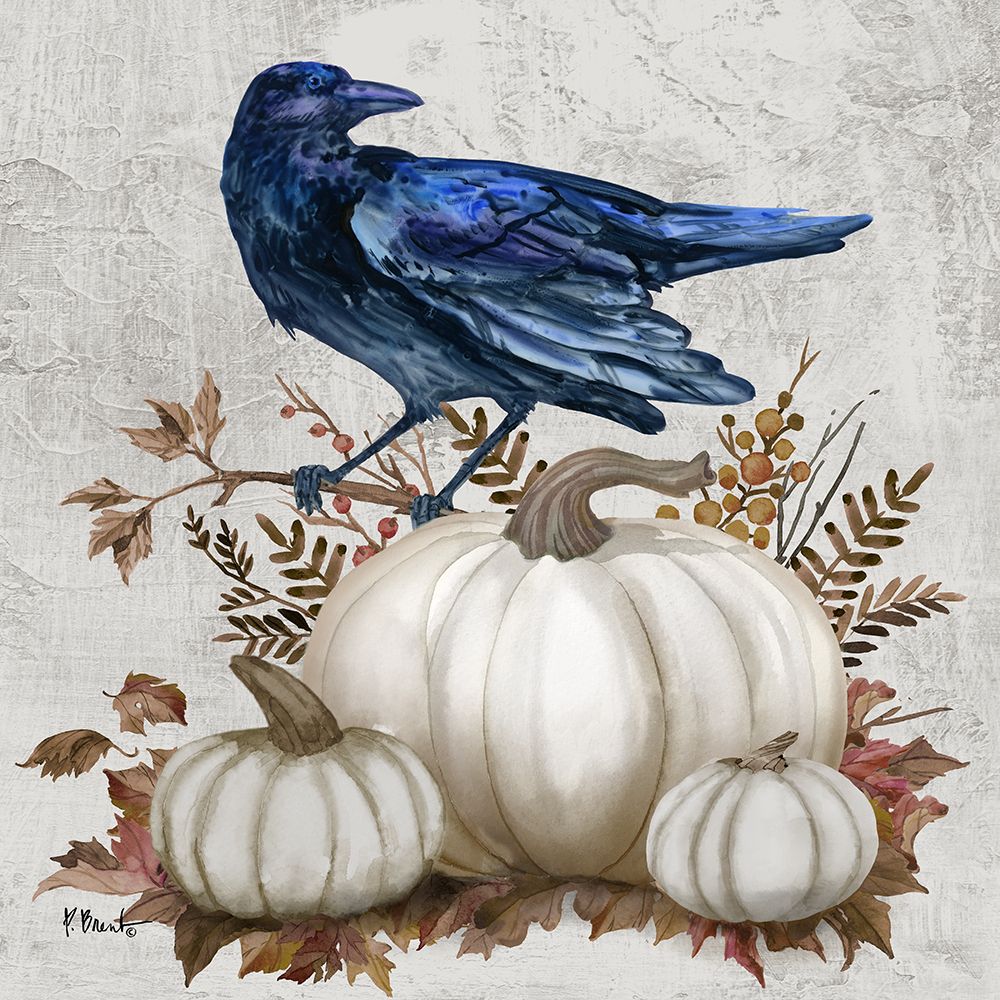 Fall Crow III art print by Paul Brent for $57.95 CAD