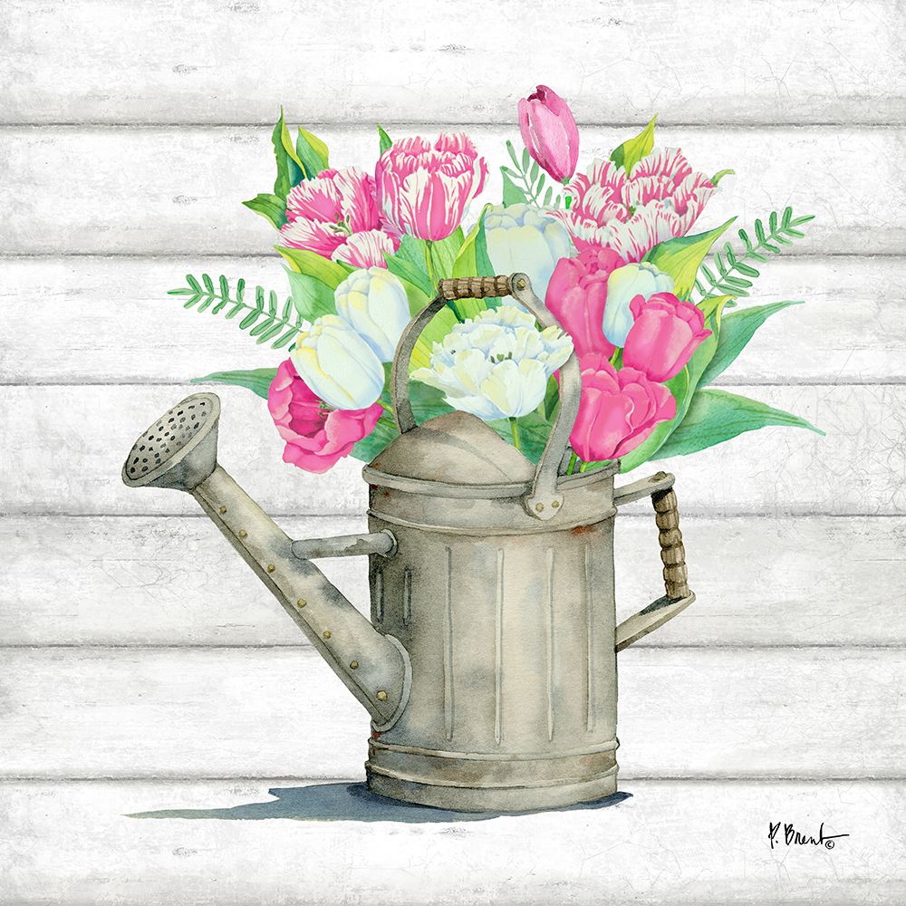 Tin Florals II art print by Paul Brent for $57.95 CAD