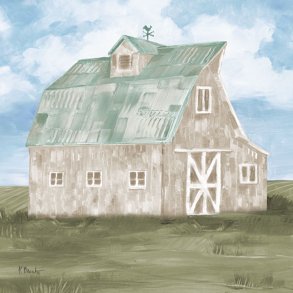 Patina Barn I art print by Paul Brent for $57.95 CAD