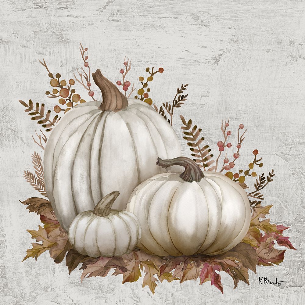 Caramel Pumpkins II art print by Paul Brent for $57.95 CAD