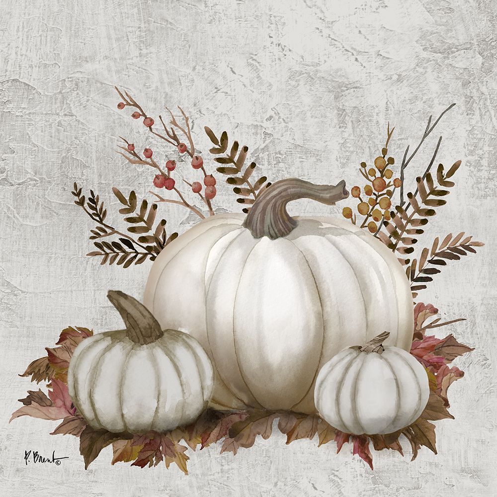 Caramel Pumpkins III art print by Paul Brent for $57.95 CAD