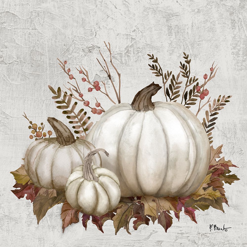 Caramel Pumpkins IV art print by Paul Brent for $57.95 CAD