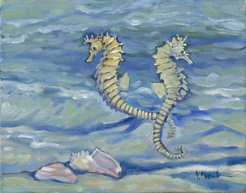 East Point Seahorses art print by Paul Brent for $57.95 CAD