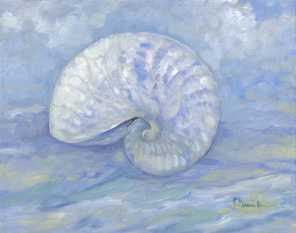 Impressions of Shells III - Nautilus art print by Paul Brent for $57.95 CAD