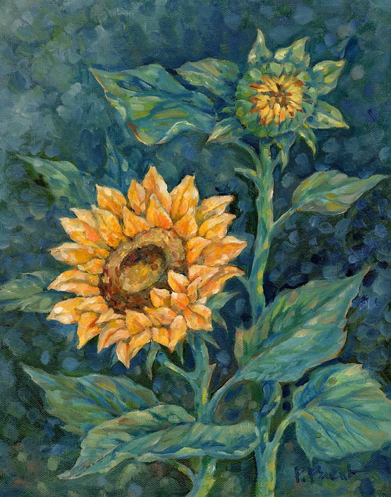 Impressions of Sunflowers II art print by Paul Brent for $57.95 CAD