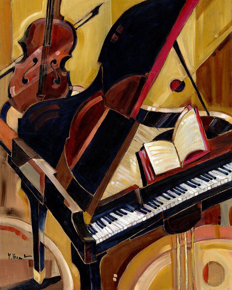 Abstract Piano II art print by Paul Brent for $57.95 CAD