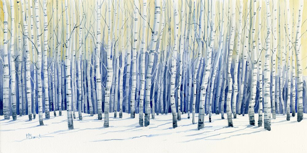 White Forest art print by Paul Brent for $57.95 CAD