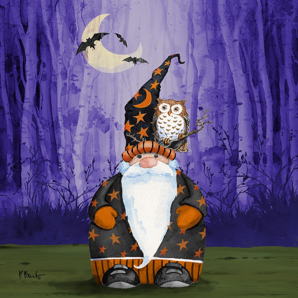 Spooky Forest Gnome III art print by Paul Brent for $57.95 CAD