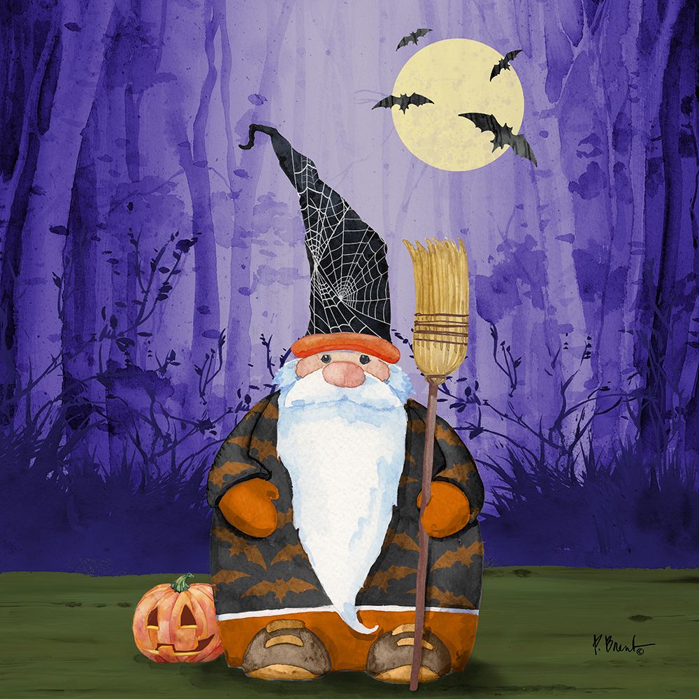 Spooky Forest Gnome IV art print by Paul Brent for $57.95 CAD