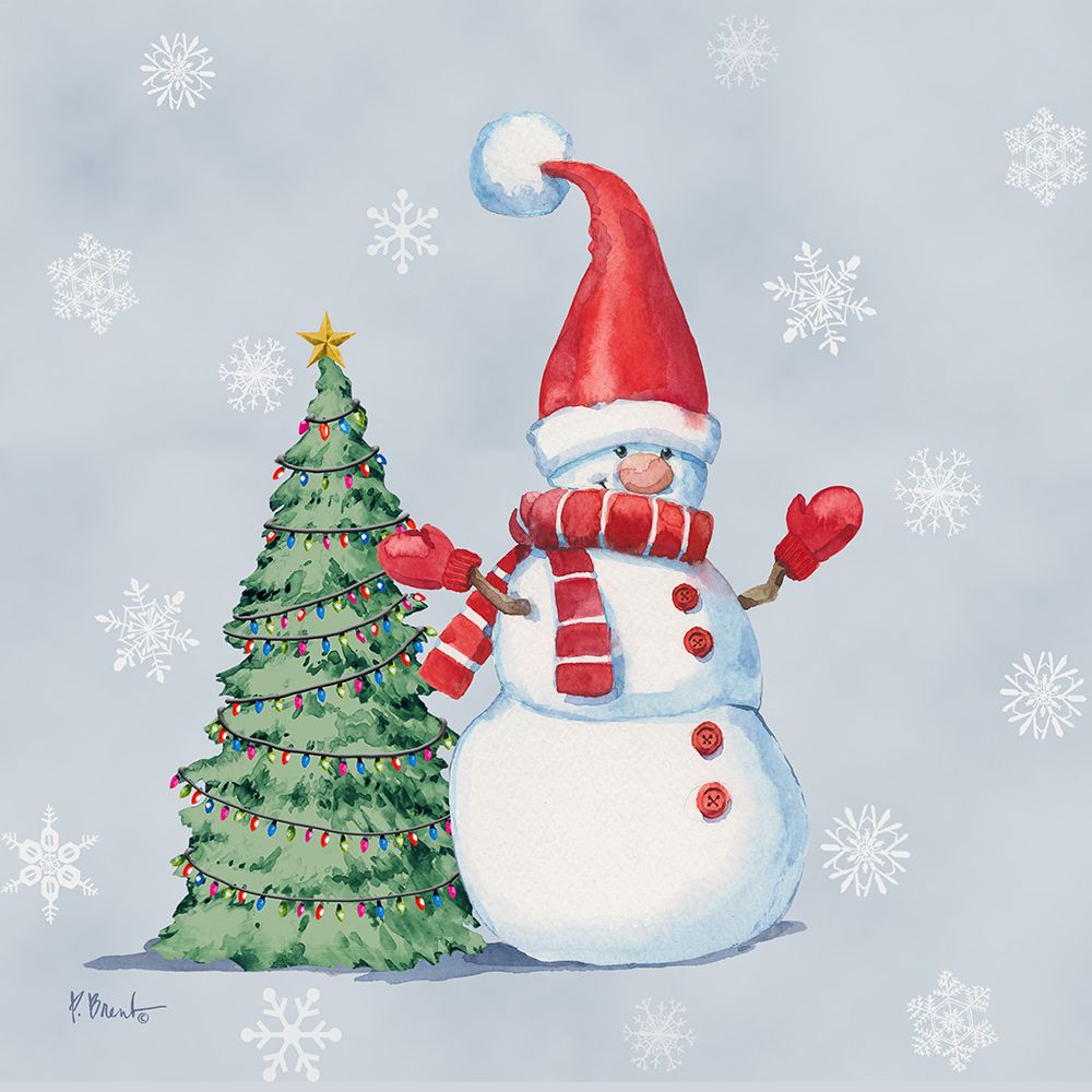 Christmas Gnome III art print by Paul Brent for $57.95 CAD