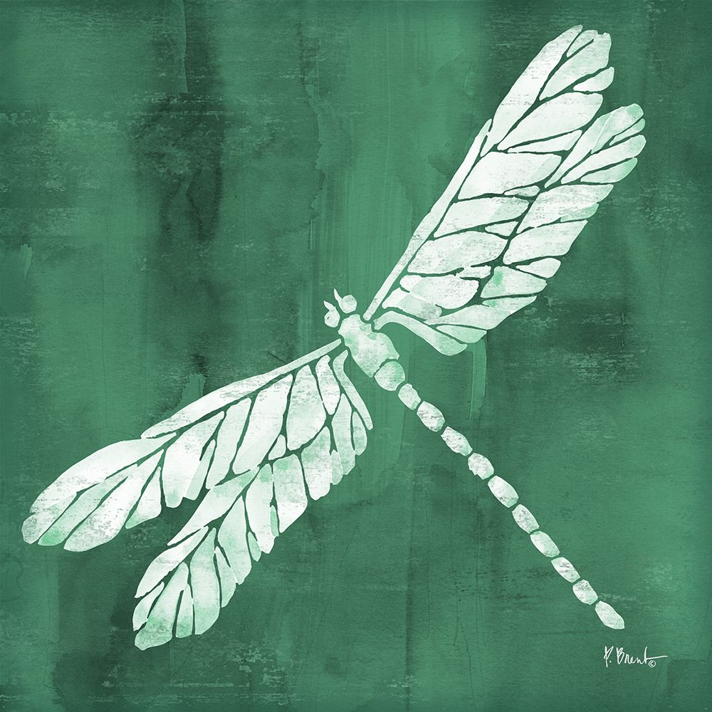 Garden Flight IV - Emerald art print by Paul Brent for $57.95 CAD
