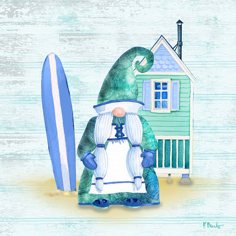 Coastal Gnome IV art print by Paul Brent for $57.95 CAD