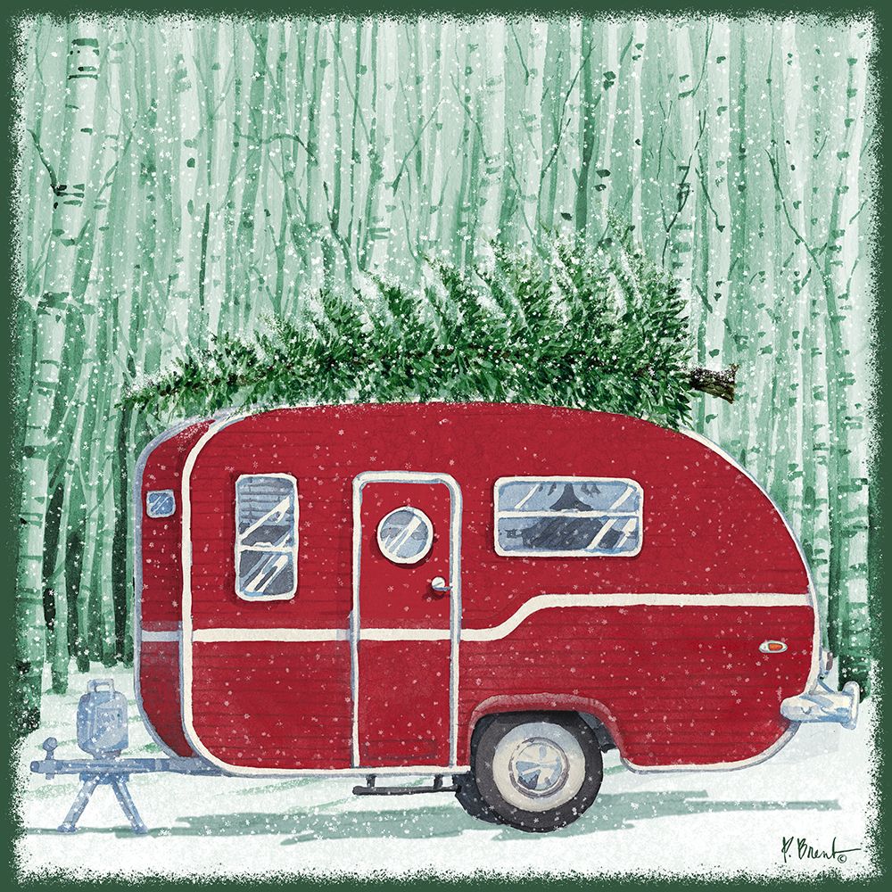 Holiday Drifter II art print by Paul Brent for $57.95 CAD