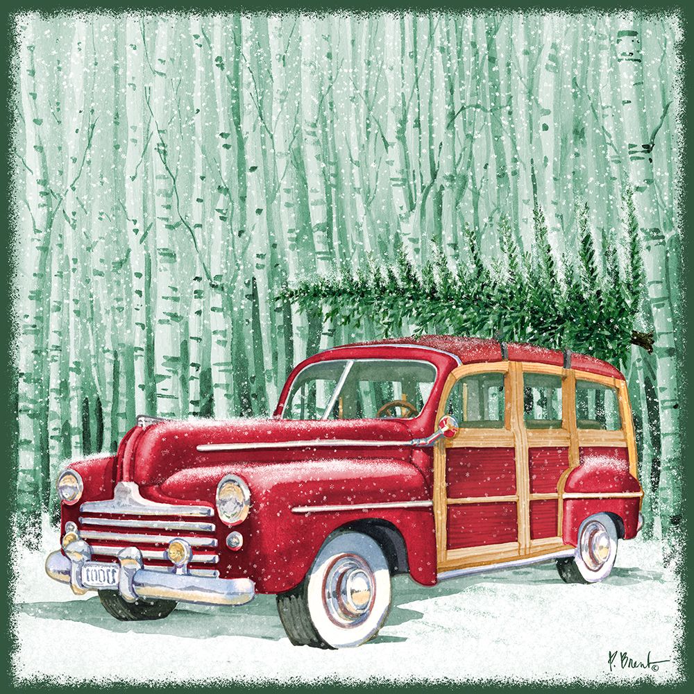 Holiday Drifter IV art print by Paul Brent for $57.95 CAD