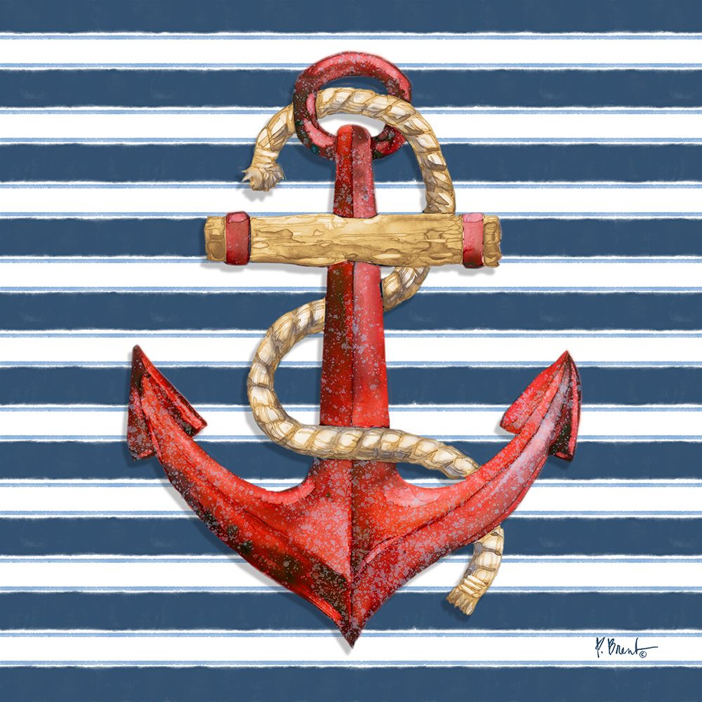 Submerged Anchor I - Classic art print by Paul Brent for $57.95 CAD