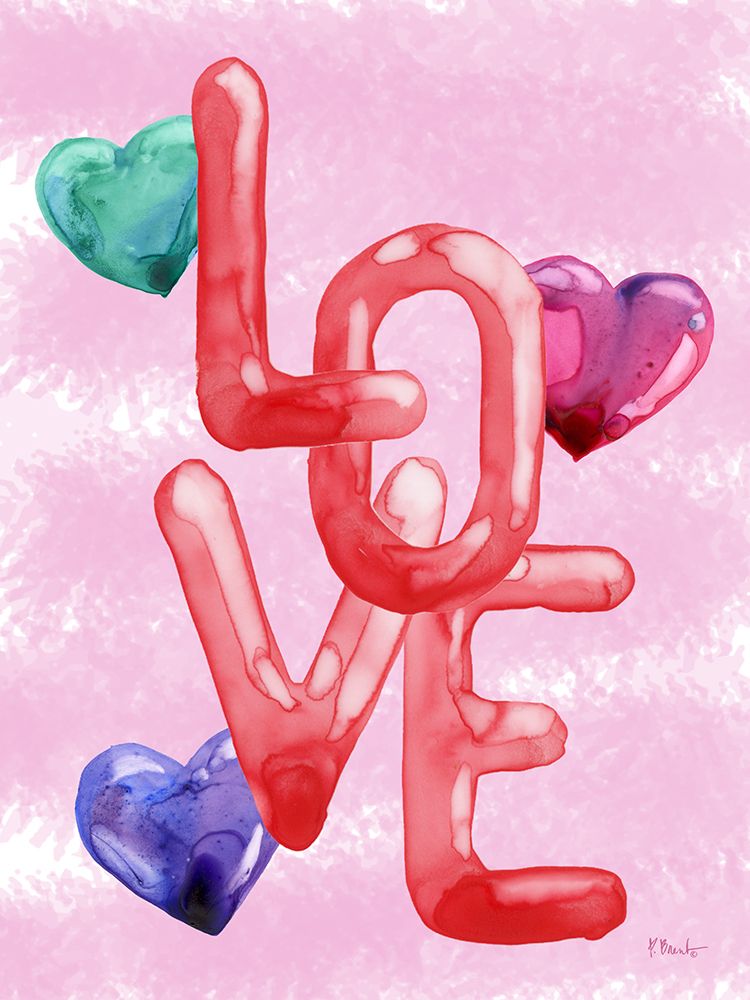 Lovers Day Vertical IV art print by Paul Brent for $57.95 CAD