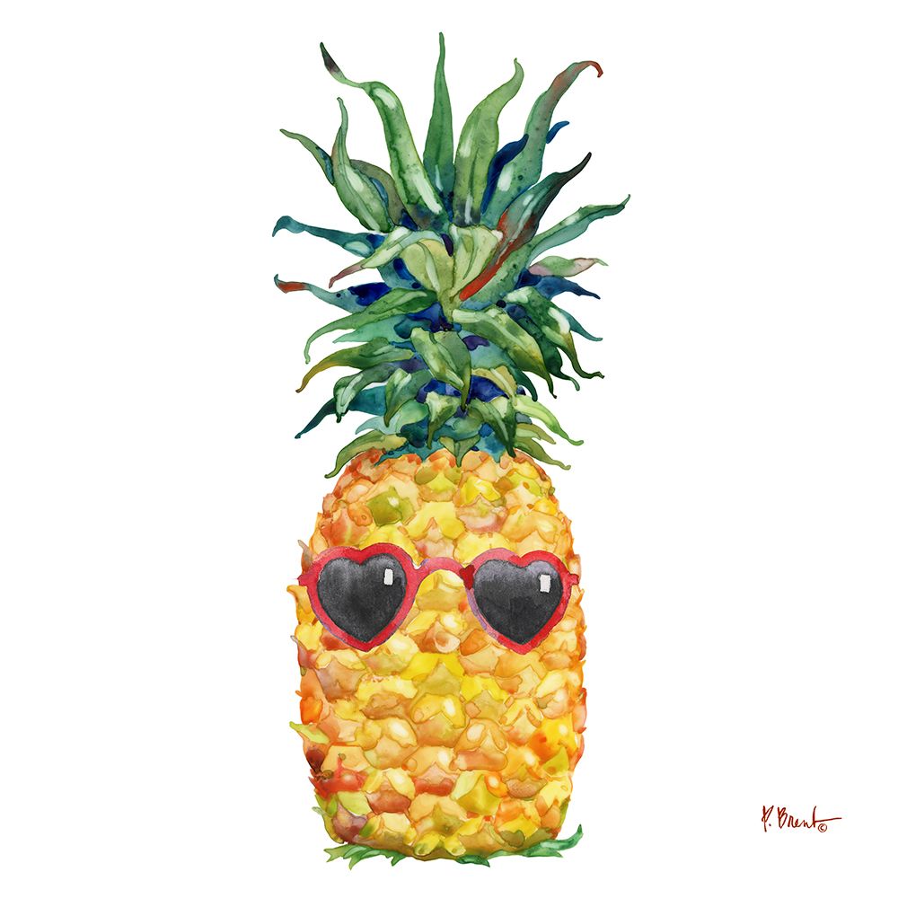 Cool Kona Pineapple I art print by Paul Brent for $57.95 CAD