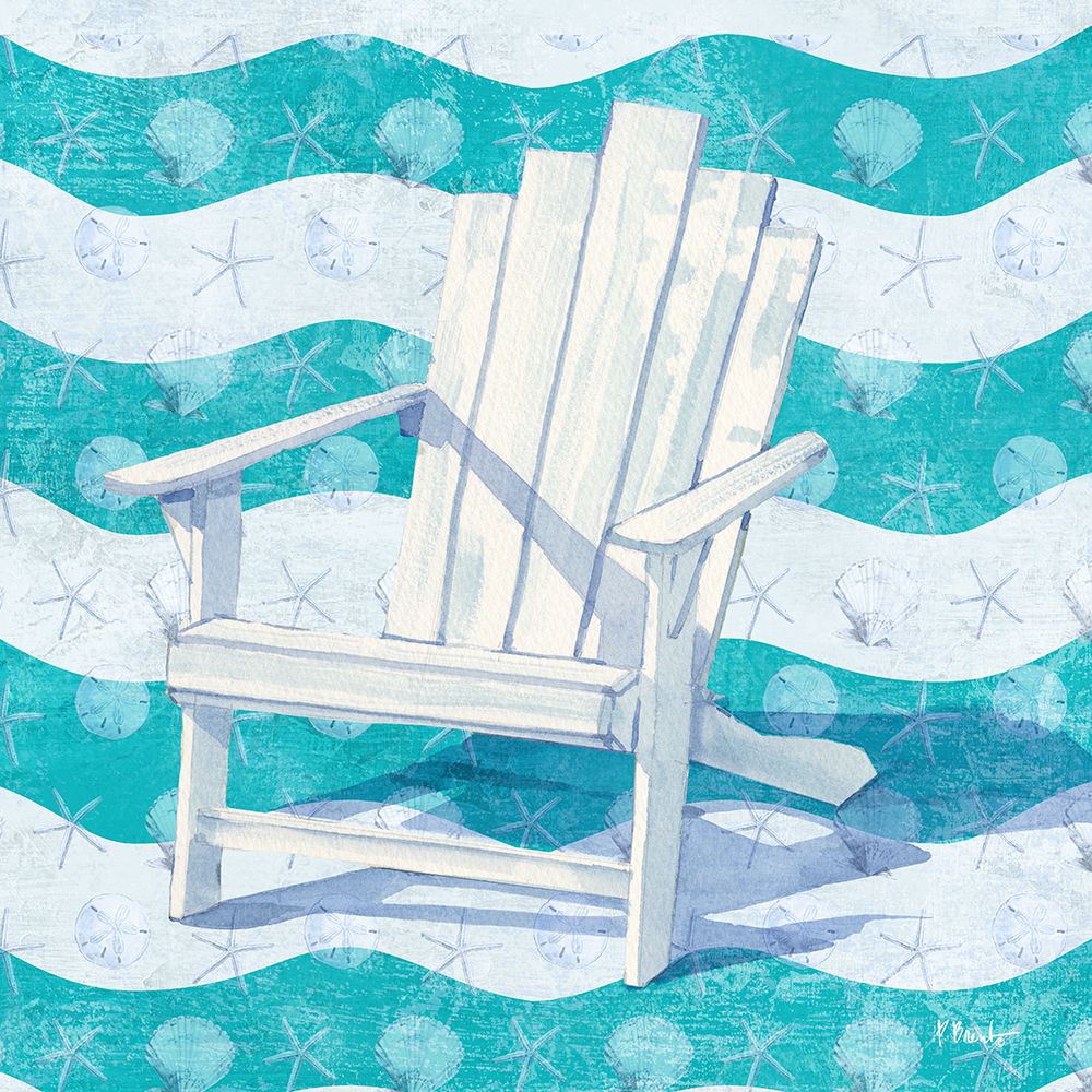 Blues Adirondack Wave II art print by Paul Brent for $57.95 CAD