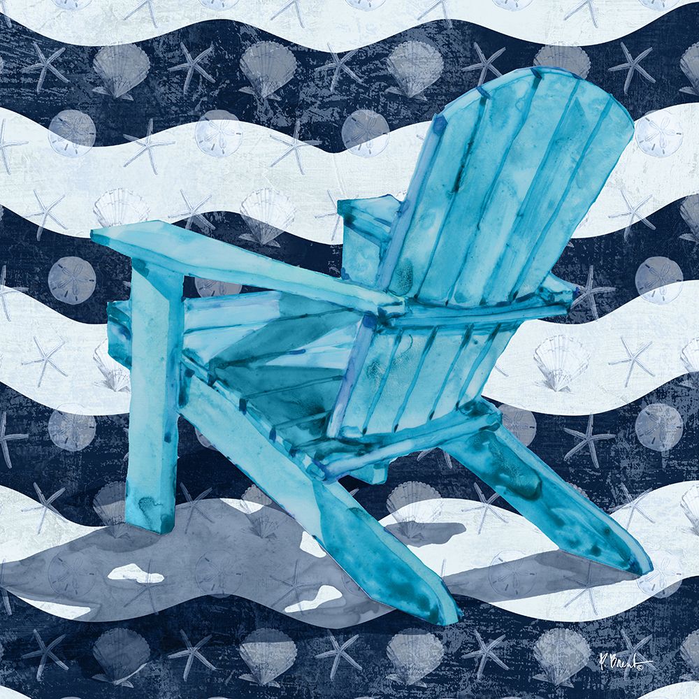 Blues Adirondack Wave IV art print by Paul Brent for $57.95 CAD