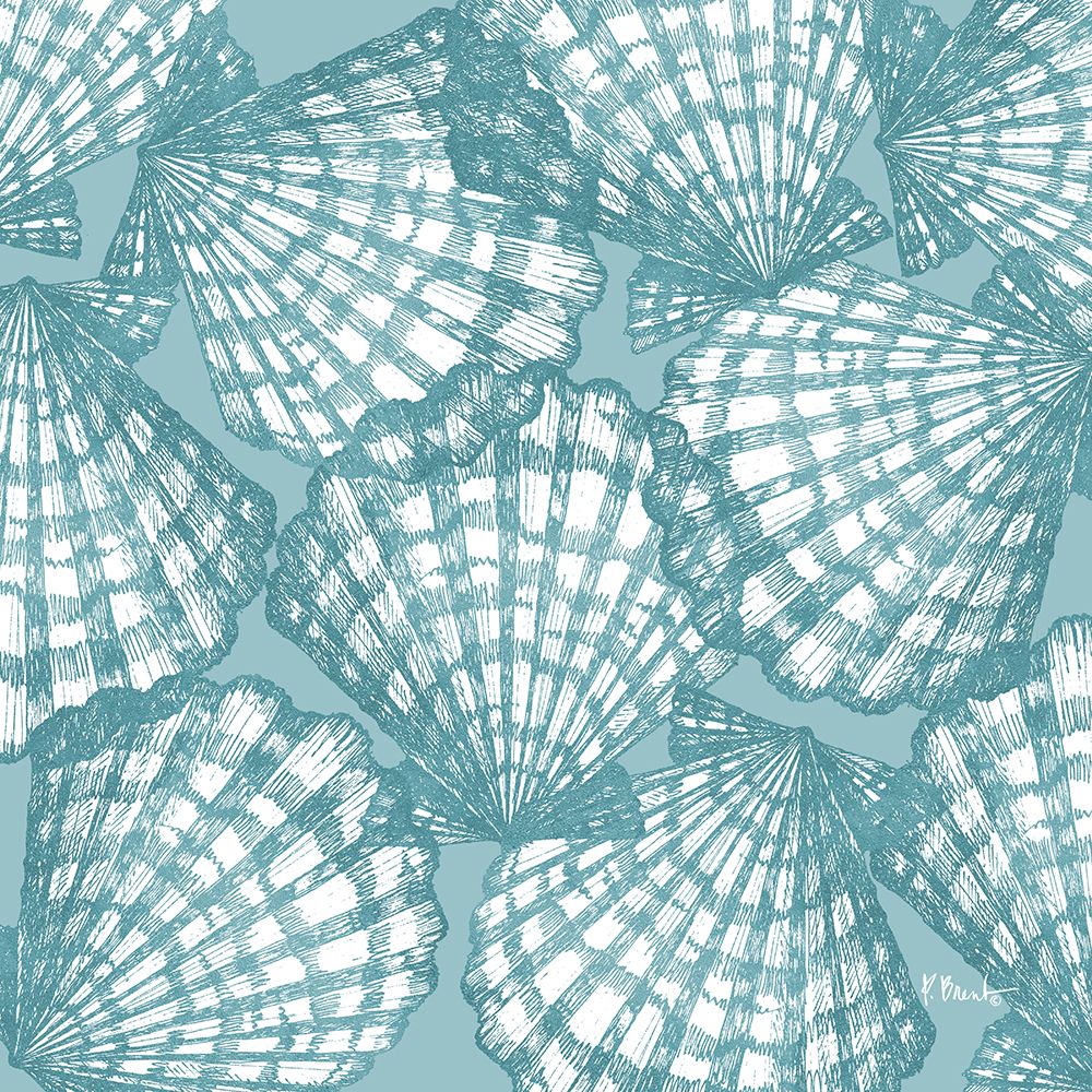 Tropez Shell Toss art print by Paul Brent for $57.95 CAD