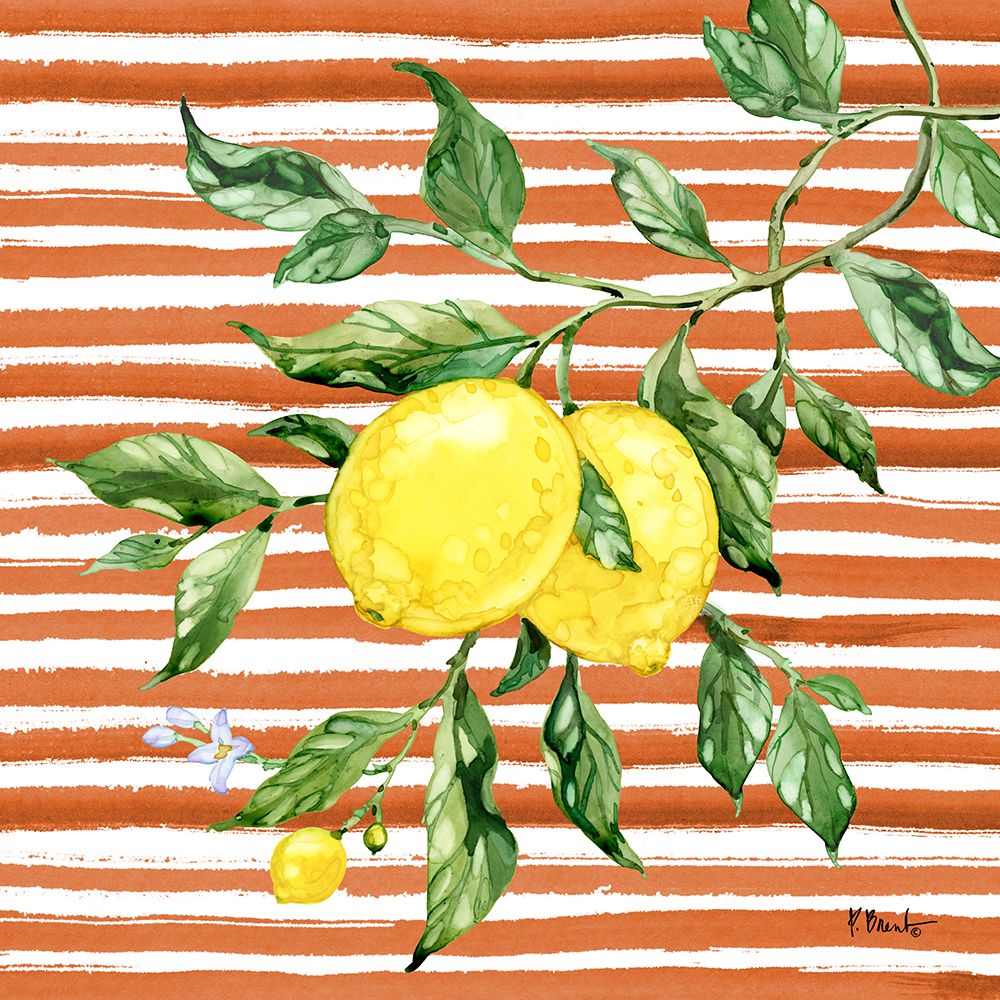 Juicy Lemon Vine II art print by Paul Brent for $57.95 CAD