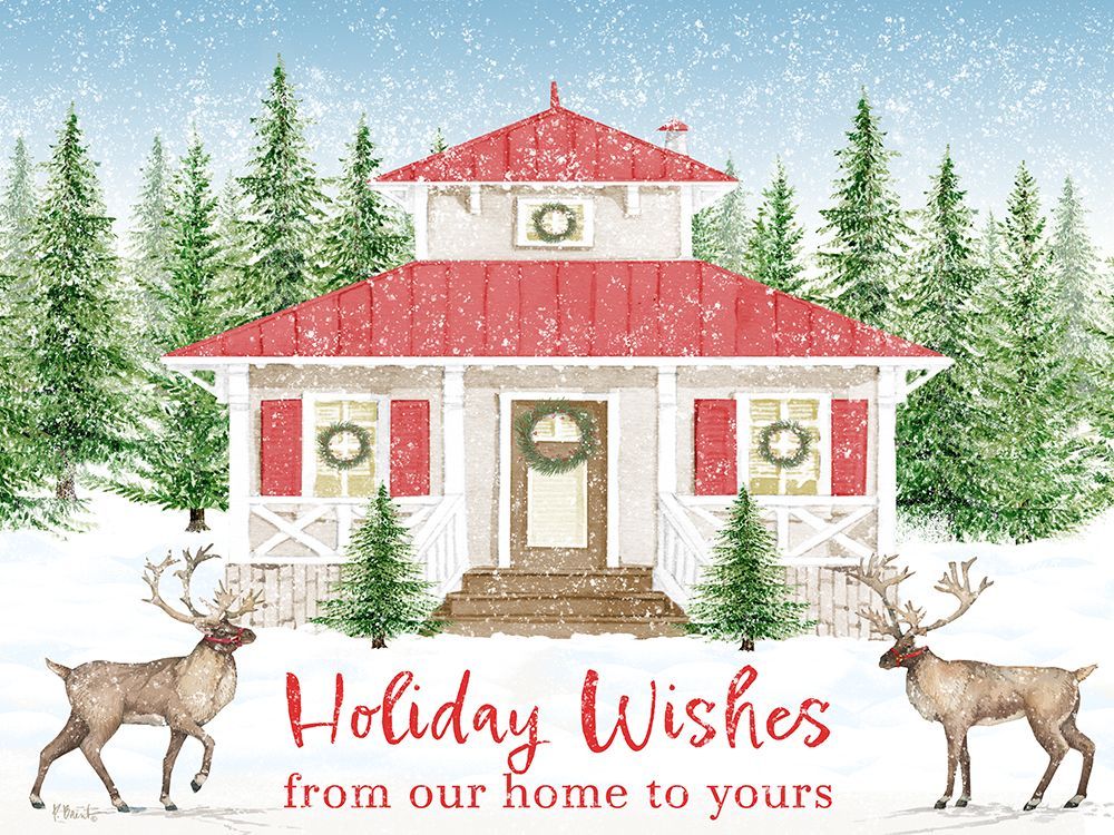 Holiday Home Horizontal art print by Paul Brent for $57.95 CAD