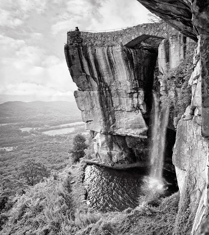 Lovers Leap BW art print by Rachel Lee for $57.95 CAD
