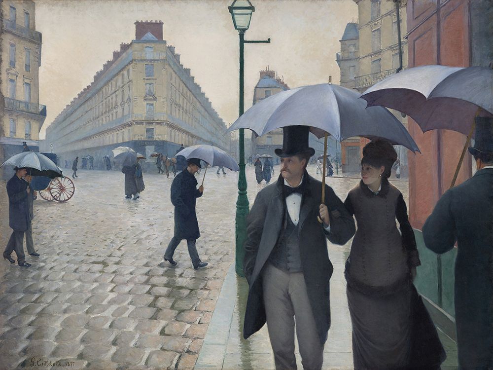 Paris Street Rainy Day_Gustave Caillebotte 1877 art print by Screendoor for $57.95 CAD